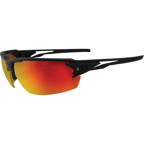 Pumori Safety Glasses, Red/Mirror Lens, Anti-Scratch, ANSI Z87+/MCEPS GL-PD 10-12/Meets/Exceeds CSA Z94.3 Stor-it Systems