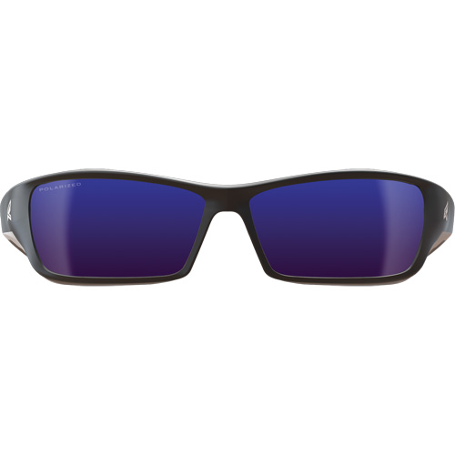 Reclus Safety Glasses, Blue Mirror Lens, Anti-Scratch/Polarized, ANSI Z87+/MCEPS GL-PD 10-12/Meets/Exceeds CSA Z94.3 Stor-it Systems