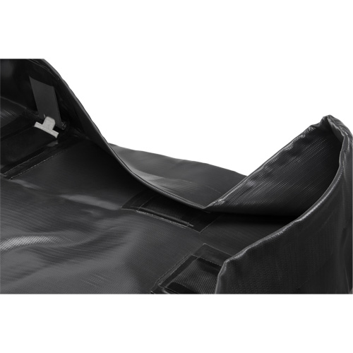 Collapsible Berm, 134 US gal. Capacity, 6' W x 6' L x 6" H, Snap-Up Bracket Stor-it Systems