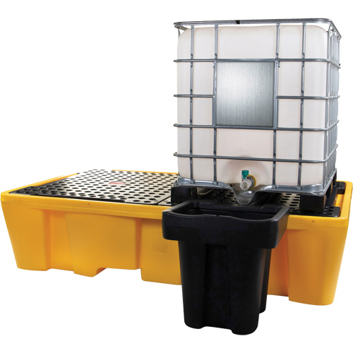 Double IBC Spill Pallet, 317 US gal. Spill Capacity, 89" x 57" x 23" Stor-it Systems