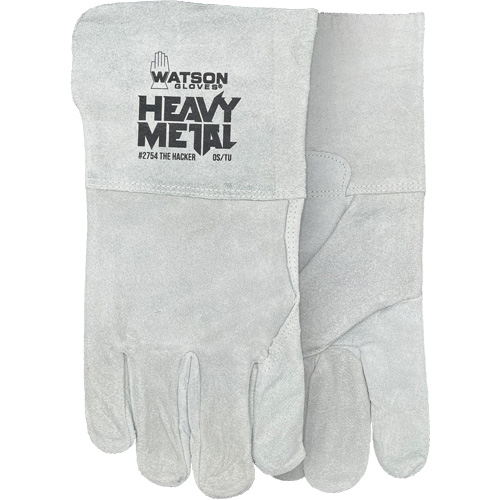 Gants de soudage The Hacker, Cuir de vache refendu, Taille Taille unique Stor-it Systems