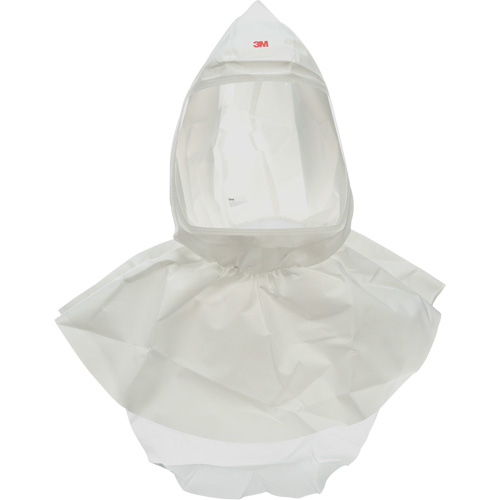 Versaflo S-Series PAPR Hood with Shroud, Standard, Facepiece/Soft Top, Double Shroud Stor-it Systems
