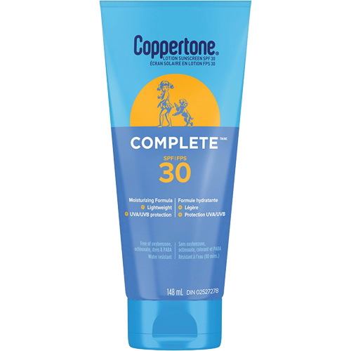 Protection solaire compl&egrave;te Coppertone, FPS 30, Lotion Stor-it Systems
