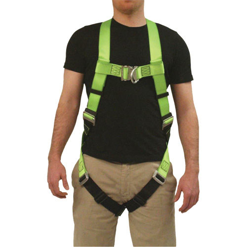 FBH-10000L Contractor Series Safety Harness, CSA Certified, Class AL, 400 lbs. Cap. Stor-it Systems
