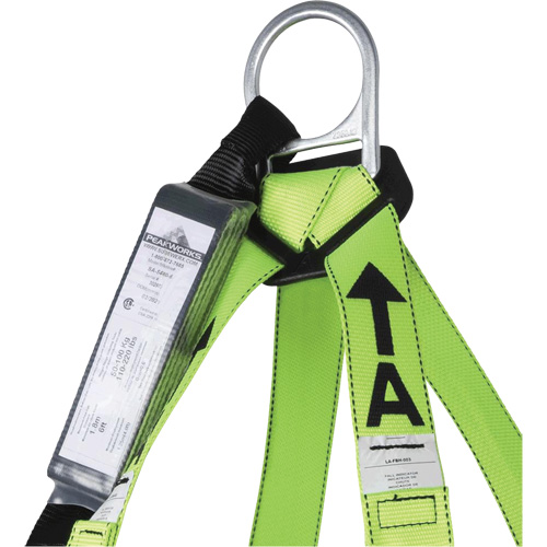 FBH-10000A6440-4 4' Class A Harness & Lanyard with 350 lbs. Capacity, Harness/Lanyard Combo Stor-it Systems