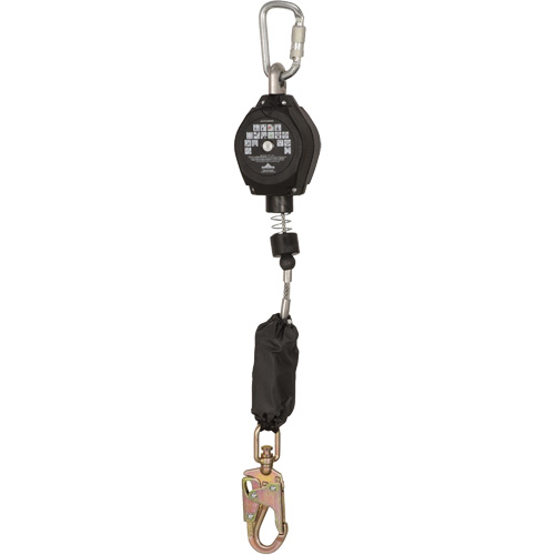 SRL-73302-10LE Self-Retracting Lifeline, 10', Galvanized Steel, Swivel Stor-it Systems