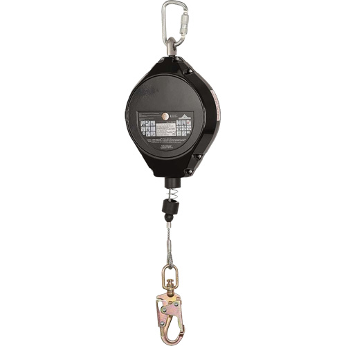 SRL-73302-60LE Self-Retracting Lifeline, 60', Galvanized Steel, Swivel Stor-it Systems