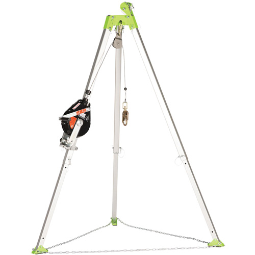 SRL-73303-60 Cable Self-Retracting Lifeline with Recovery, 60', Galvanized Steel, Swivel Stor-it Systems