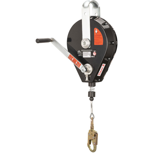 SRL-73303-96 Cable Self-Retracting Lifeline with Recovery, 96', Galvanized Steel, Swivel Stor-it Systems