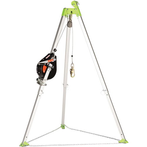 SRL-73303-96 Cable Self-Retracting Lifeline with Recovery, 96', Galvanized Steel, Swivel Stor-it Systems