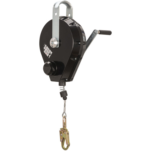 SRL-73303-96 Cable Self-Retracting Lifeline with Recovery, 96', Galvanized Steel, Swivel Stor-it Systems