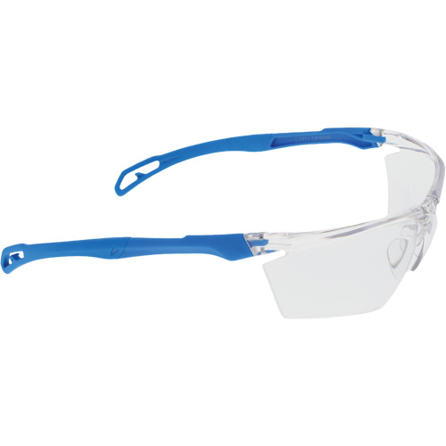 Dominator DM3-MD Series Metal Detectable / X-Ray Detectable UV-AF&reg; Safety Glasses, Clear Lens, Anti-Fog, ANSI Z87+/Meets/Exceeds CSA Z94.3 Stor-it Systems