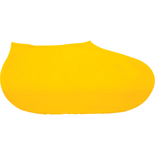 Boot Saver&reg; Disposable Shoe Cover, Medium, Rubber Latex, Yellow Stor-it Systems