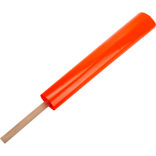 Traffic Safety Flag, Mesh, With Handle Stor-it Systems
