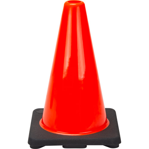 Premium Traffic Cone, 12", Orange Stor-it Systems