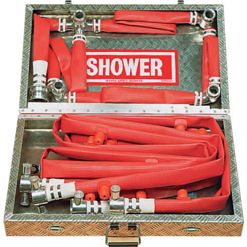16-Nozzle Portable Decontamination Shower, Meets None Stor-it Systems