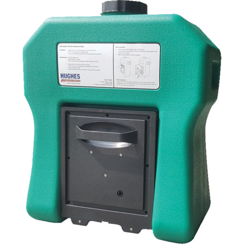 Poste de douche oculaire portable autonome, Aliment&eacute; par gravit&eacute;, Capacit&eacute; 16 gal., Conformit&eacute; ANSI Z358.1 Stor-it Systems