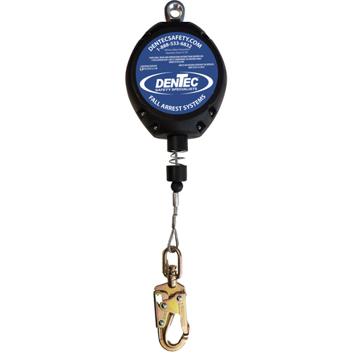 Cable Self Retracting Lanyard with Composite Housing, 50', Swivel Stor-it Systems