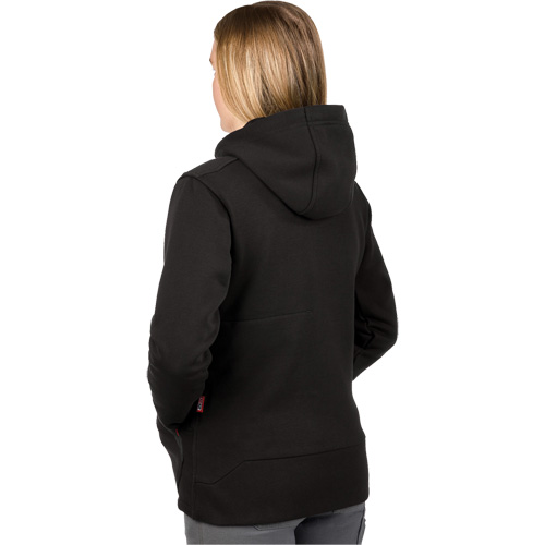 M12 Heated Hoodie with Battery, Women's, Medium, Black, Poly-Cotton Stor-it Systems