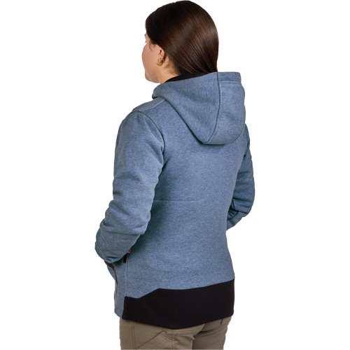 M12 Heated Hoodie with Battery, Women's, Large, Blue, Poly-Cotton Stor-it Systems