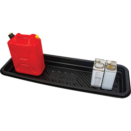 Spill Tray, 12" L x 48" W x 4.5" H, 12 US gal. Spill Capacity Stor-it Systems