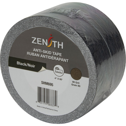 Anti-Skid Tape, 4" x 60', Black Stor-it Systems