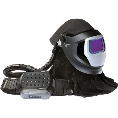 Adflo PAPR System with Versaflo M-Series Helmet & Speedglas Welding Shield Upgrade Kit, Welding Helmet, Lithium-Ion Battery Stor-it Systems