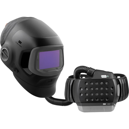 Speedglas G5-03 Pro-Air Welding Helmet with Adflo PAPR Assembly - VC ADF, Welding Helmet, Lithium-Ion Battery Stor-it Systems