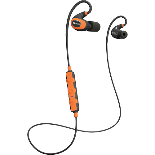 Safety Orange Pro 2.0 Bluetooth Earbuds Stor-it Systems