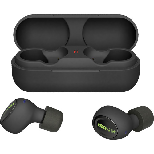 Matte Black Free 2.0 Wireless Bluetooth Earbuds Stor-it Systems