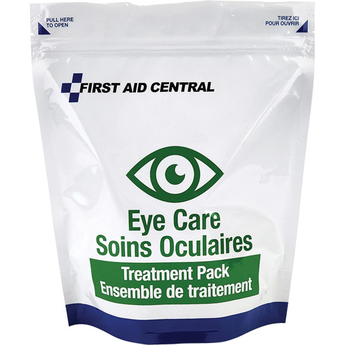 10 articles pour les soins oculaires pour la trousse d'intervention d'urgence de premiers soins Stor-it Systems