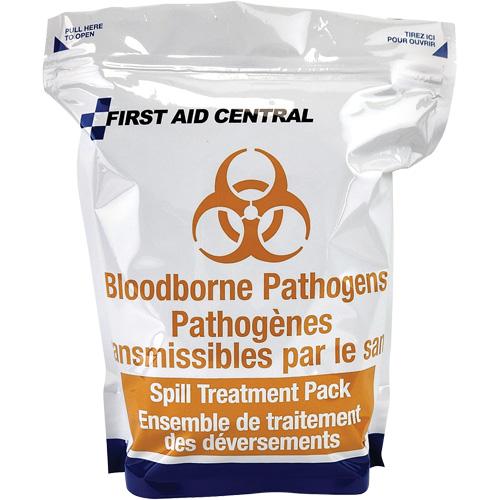 13 articles de lutte contre les agents pathog&egrave;nes transmissibles par le sang pour la trousse d'intervention d'urgence de premiers soins Stor-it Systems