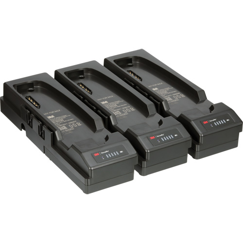 Versaflo 3-Station Battery Charger Pack for Versaflo TR-600 & TR-800 Stor-it Systems