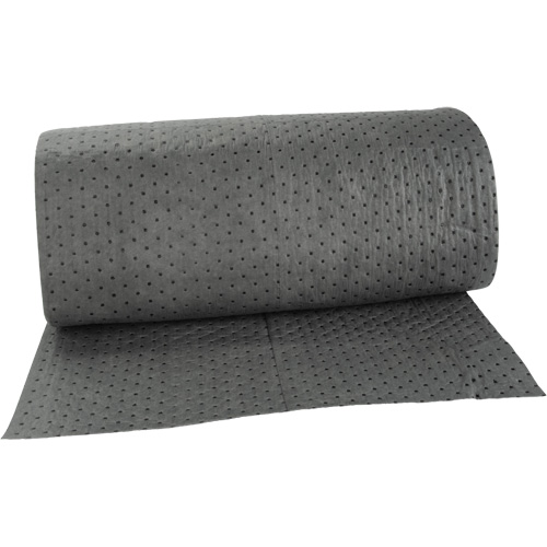 Rouleaux absorbants li&eacute;es, Poids moyen, 150' lo x 30" la, Absorption 16 gal. Stor-it Systems
