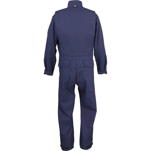 Westex UltraSoft&reg; Welder's Coverall - Regular, Size Small, Navy Blue Stor-it Systems