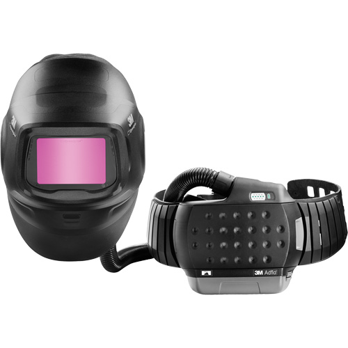 Speedglas G5-01 Heavy-Duty Welding Helmet with Adflo PAPR Assembly, Welding Helmet, Lithium-Ion Battery Stor-it Systems