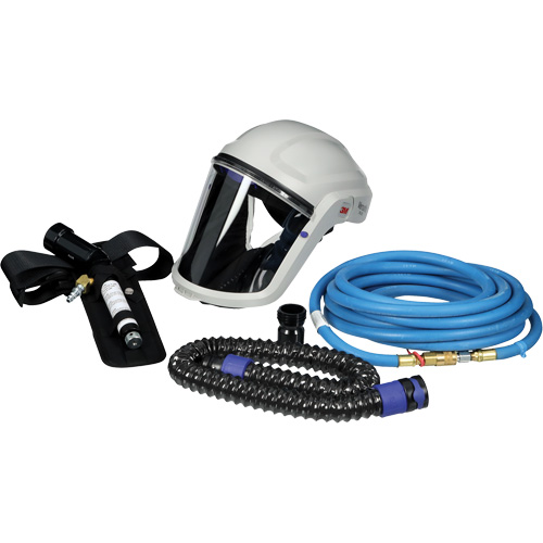 Ensemble de soupape de refroidissement &agrave; adduction d'air Versaflo V-100PSK, trousse de peinture pulv&eacute;ris&eacute;e Stor-it Systems