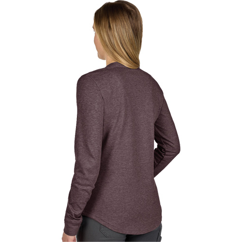 T-shirt hybride &agrave; manches longues FREEFLEX, Femmes, T-petit, Mauve Stor-it Systems