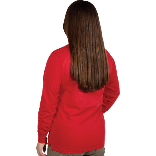 GRIDIRON Long Sleeve Logo T-Shirt, Women's, X-Small, Red Stor-it Systems