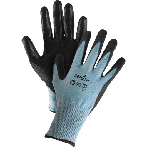 Gants &eacute;lastiques &eacute;cologiques r&eacute;sistants &agrave; la coupe, Taille 11, Calibre 13, Rev&ecirc;tement Polyur&eacute;thane, Enveloppe en PEHP/rPET, ASTM ANSI niveau A3 Stor-it Systems