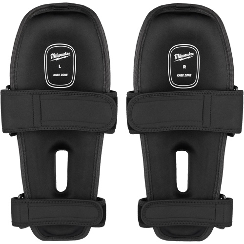 Dynamic Flooring Knee Pad, Hook and Loop Style, Plastic Caps, Foam Pads Stor-it Systems