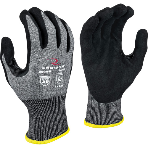 Gants enduits r&eacute;sistants &agrave; la coupe RWG589, Taille T-petit, Calibre 18, Rev&ecirc;tement Mousse de nitrile, Enveloppe en PEHP, ASTM ANSI niveau A9/EN 388 niveau F Stor-it Systems