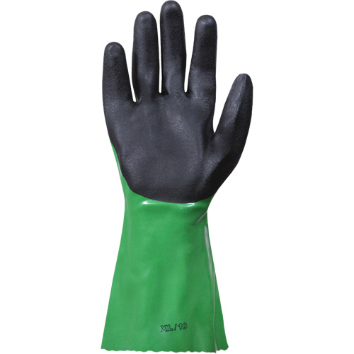 Gants r&eacute;sistants aux produits chimiques SolvStop, Taille 7, 12" lo, PVC Stor-it Systems