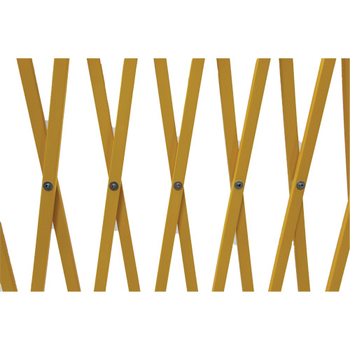 Barri&egrave;re extensible, 84" h x 20' lo, Jaune Stor-it Systems