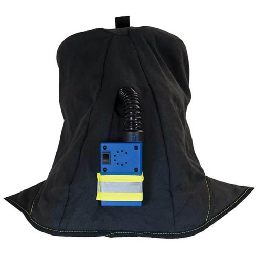 Cagoule de protection contre l'arc &eacute;lectrique TCG, Noir, 40 cal/cm², ANSI Z87.1/ASTM F1506/ASTM F1959/ASTM F2178/R&eacute;pond ou surpasse la norme CSA Z462/NFPA 70E, 4 Arc &eacute;lectrique EPI cat&eacute;gorie niveau Stor-it Systems