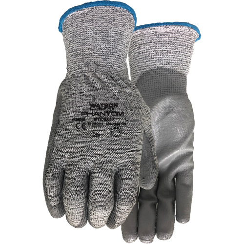 Gants 369 Stealth Phantom, Taille T-petit, Calibre 13, Rev&ecirc;tement Polyur&eacute;thane, Enveloppe en Acier inoxydable/PEHP/Fibre de verre, ASTM ANSI niveau A4/EN 388 niveau D Stor-it Systems