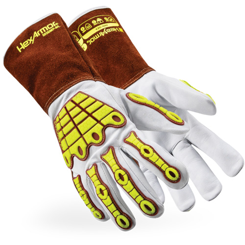 Gants de soudage 5056IMP HeatArmor , Cuir fleur de ch&egrave;vre, Taille T-petit Stor-it Systems