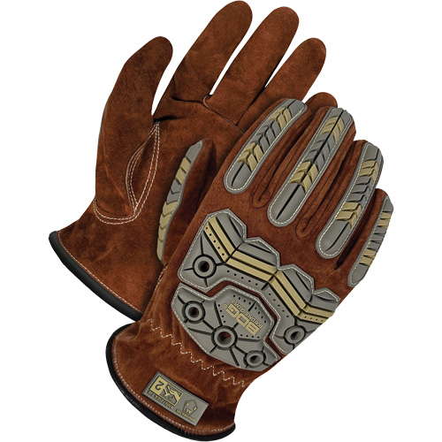 Classic Reverse Grain Driver Gloves, Large, Grain Pigskin Palm Stor-it Systems