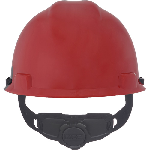 Casque sp&eacute;cialis&eacute; V-Gard, Suspension Rochet, Noir/Rouge Stor-it Systems