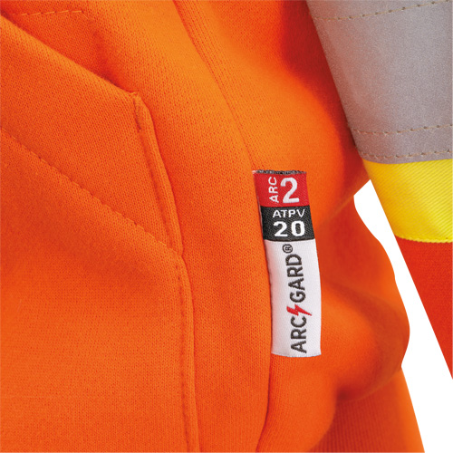 Chandail lourd avec capuchon, Femmes, T-petit, Orange haute visibilit&eacute; Stor-it Systems